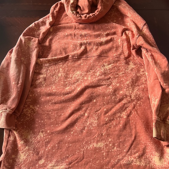 7 for all mankind bleached tunic hoodie - Picture 5 of 9